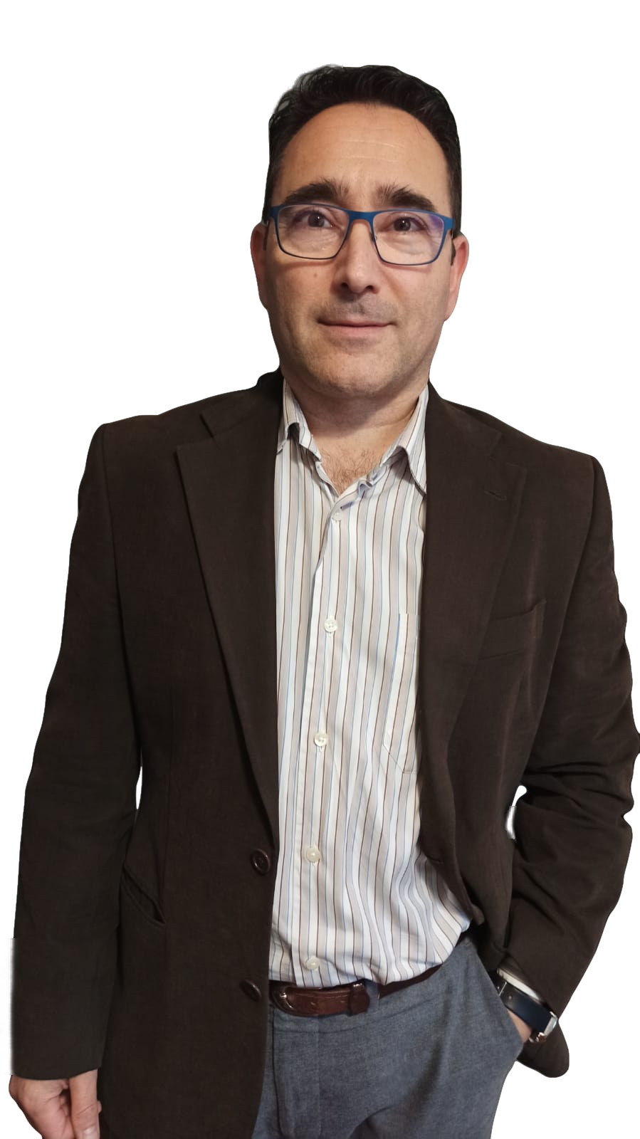 Retrat professional de Pere Sierra, economista empresarial i Project Manager a Lleida.